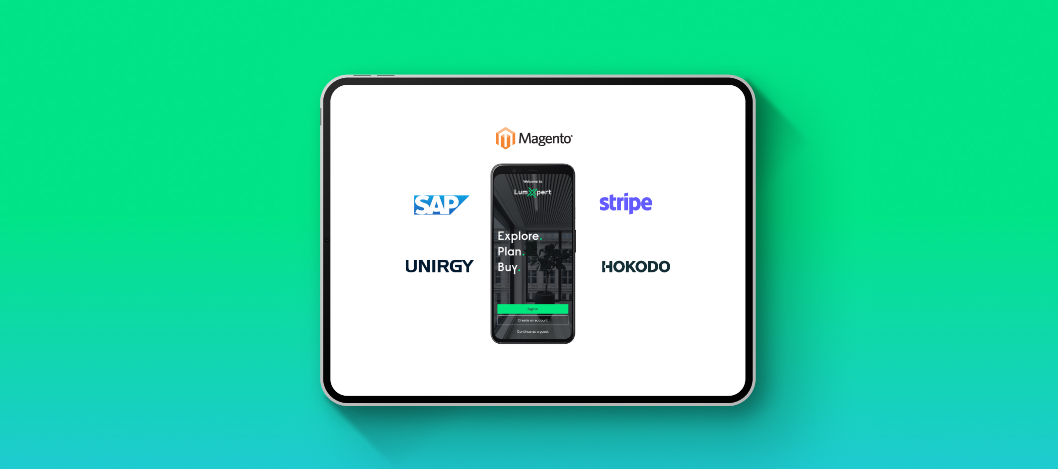 LumXpert e-commerce structure